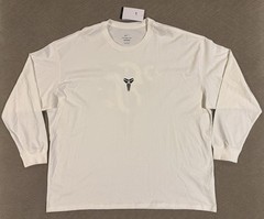 Nike Kobe Year Of The Mamba Max90 Long Sleeve TShirt Size 3XL White IB0241-133