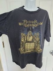 VTG Dethklok Metalocalypse T-Shirt Sz L Cartoon Network Adult Swim Metal Band
