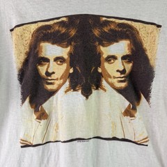 Vintage 1986-87 Eddie Money Can’t Hold Back Tour Tee Single Stitch White S USA