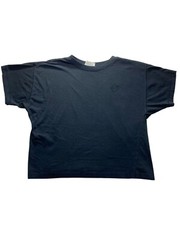 Vintage Pierre Cardin Black Cotton T-Shirt #5750