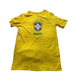 Nike Brasil Soccer Shirt, Mens Slim Fit XL Brazilian Football Team T Shirt