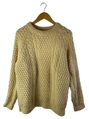 BONNER Knit Sweater (Thick) Wool Ivory Solid