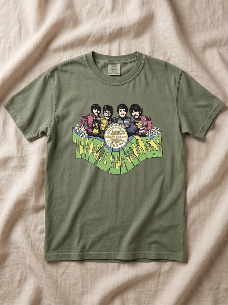 The Beatles Shirt, The Beatles 70s Comfort Colors, Beatles Gifts, Rock and Roll