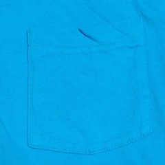Vintage BVD Blank Selvedge Pocket Shirt Mens Size Large Blue Made In USA 90s