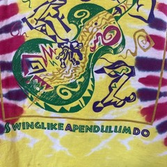 Vintage The Bohemian Swingers Swing Like A Pendulum Do Tie Dye Shirt Size Large