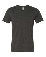 BELLA + CANVAS – Heather CVC V-Neck Short Sleeve Unisex T-Shirt – 3005CVC