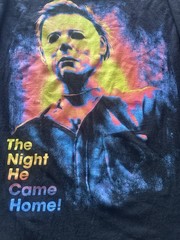Halloween Michael Myers “The Night He Came Home” Graphic T-Shirt Black XL