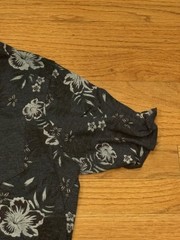 Free Planet Men’s Navy Blue Floral Short Sleeve T Shirt Size Small
