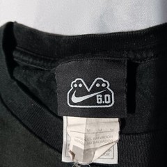 Vintage 2000s Y2K Nike Swoosh 6.0 Sneaker Dunk SB Promo Basic Swoosh T-shirt M L
