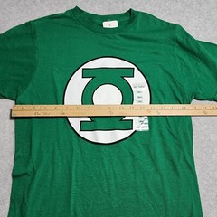 Mens DC Comics Originals Superhero Green Lantern Logo Short Sleeve T-SHIRT SMALL