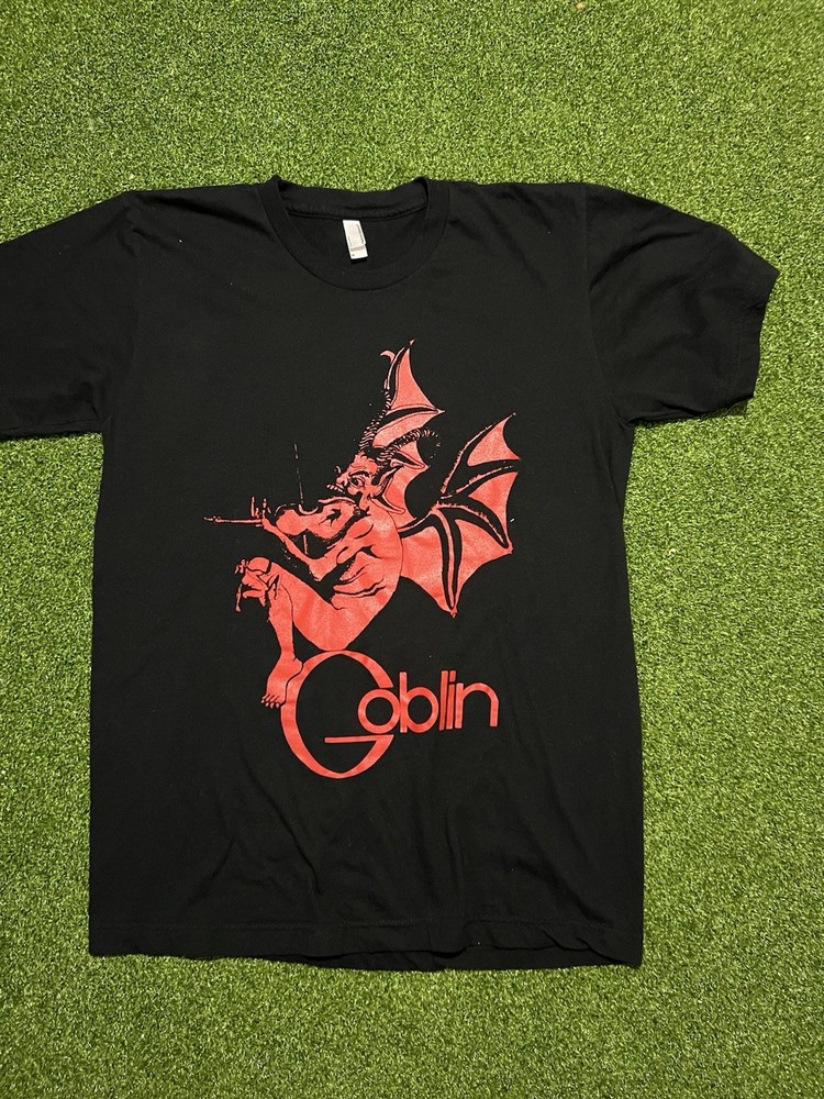 Vintage Goblin Band TShirt Men M Profondo Rosso Horror Movie Prog Rock Suspiria