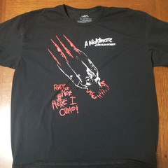 Nightmare On Elm Street T-Shirt Lot of 2 XXL Freddy Krueger Horror Movie Tees