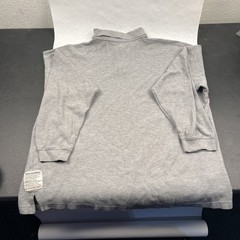 Platinum FUBU Fat Albert Junkyard Gang Embroidered Polo Sweatshirt Mens XL Gray