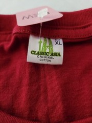 Kuala Lumpur Red XL Foil Glow Tshirt NEW