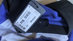 Armani Jeans polo shirt bi-color contrast men’s size M