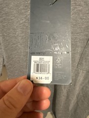 VRST Men’s Essential Pocket Tee – Mid Grey Heater