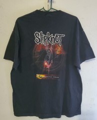 Vintage Slipknot Shirt Men XL The Subliminal Verses 2004 Faded Black Color