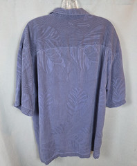 Tommy Bahama 100% Silk Copyrighted Print Leaf Hawaiian Size XL