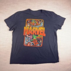 Marvel Comics Retro Graphic T-Shirt Black