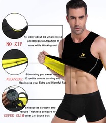 Sweat Vest for Men Neoprene Waist Trainer Tank Weighted Vest Waist Trimmer Sa…
