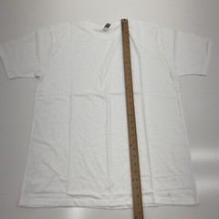 Blank Knights White Combed Cotton T-Shirt Mens Size XLarge New