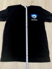 Google Olympus Project Promo T Shirt Medium Black Cotton Employee Tech Swag Mens
