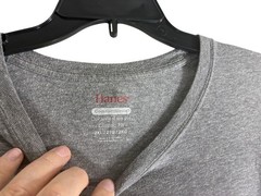 Hanes Men’s ComfortBlend Classic Fit T-Shirt Gray 2XL