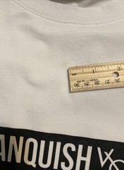 VANQUISH Better than yesterday White Short Sleeve T Shirt sz X-Large See Pic