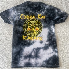 Cobra Kai Karate Kid Tie Dye Graphic Shirt Size Small 34/36 Short Sleeves
