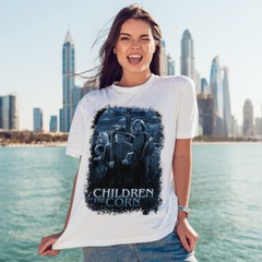 Children of the Corn (1985) Movie Poster Inspired T-Shirt Retro 80s Tee Unisex