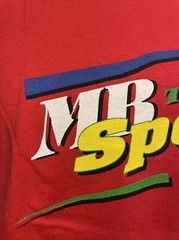 NWT Men’s Vintage 90’s TEAM MB SPORT Mixed Blues Red Shirt Size Medium