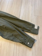 PHIGVEL Olive Band Collar Shirt Size S – Pre-Owned