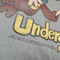Underdog Anime Character T-Shirt Old Design Faded Vintage Clothing Size XL RARE