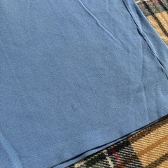 Vintage 90s Polo Ralph Lauren V Neck T Shirt Blue Mens XL Made In USA Old Money