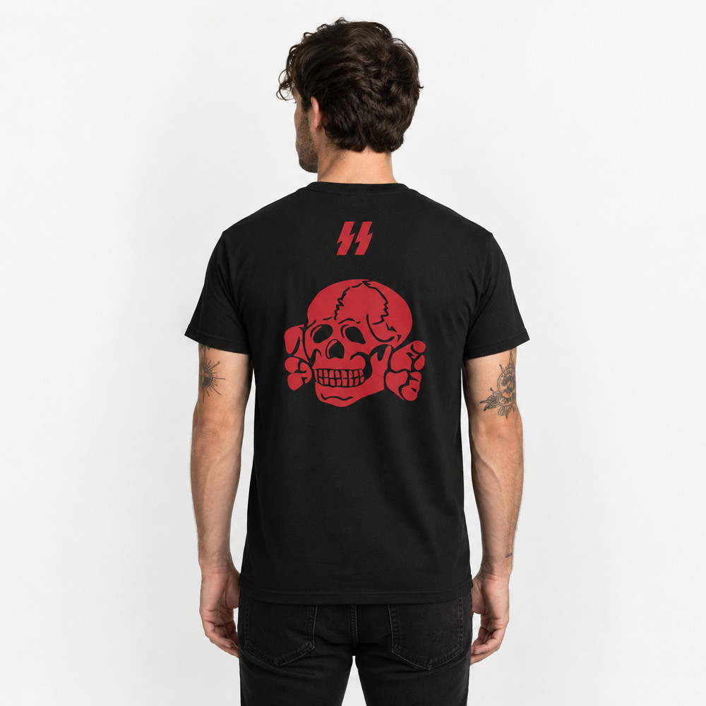 Red Skull Graphic T-Shirt S-5XL Bella and Canvas 3001