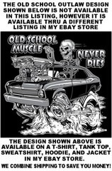 HENRY J KAISER OLD SCHOOL MUSCLE HOT ROD OUTLAW GASSER DRAG CAR SKULL WORK SHIRT