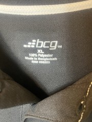 BCG Men’s XL Shirt , Black, New With Tags