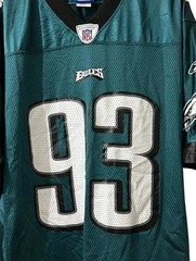 Vintage Reebok Philadelphia Eagles #93 NFL Jersey Men’s Size M Green Football