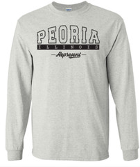 Peoria Illinois T-Shirt Long Sleeve Graphic tee
