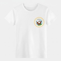 Department of the Navy Seal T-Shirt, Patriotic Gift Tee for Veterans & Sailors