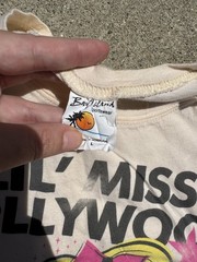 Lil’ Miss Hollywood Bay Island 90s Graphic Tee Size L