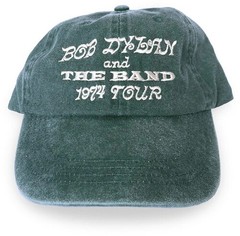 Bob Dylan – Bob Dylan and The Band – 1974 Tour – Unstructured Hat – Teal [New ]