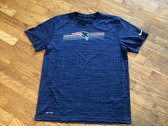 Men’s Patriots The Nike Tee T-shirt Dri Fit NFL On Field Apparel XL short Sleeve