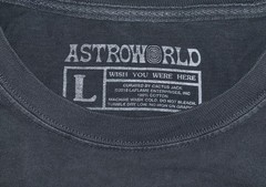 Travis Scott AstroWorld Wish You We’re Here Tour Shirt Mens Large Black