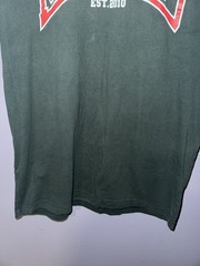 Nelk Boys Full Send T-Shirt Size Medium Dark Green/Red Colorway Simple Logo HTF