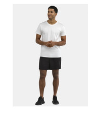 Athletic Works Men’s White Short Sleeve Cotton T-Shirt Size 2XL (50-52) NEW