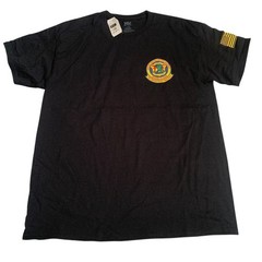 USMC Men’s Size L 2nd Battalion 4Th Marines Short Sleeve Black T-Shirt NEW