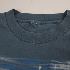 Vintage 90s Dolphin Print Let The Oceans Live T Shirt World Issue Wildlife USA