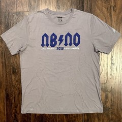 New Balance NB NO 2019 Tee Shirt Grey Mens Size XL