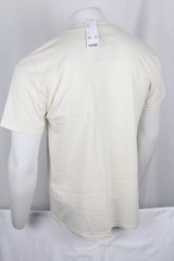 Fifth Sun Men’s Bored T Shirt Short Sleeve L Large Natural White